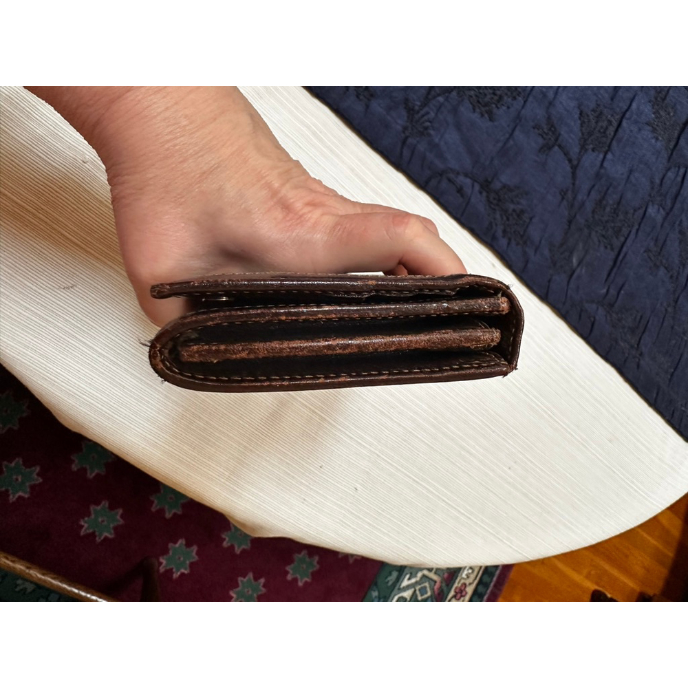 Fendi Black and Brown Monogram Wallet - Picture 5 of 14